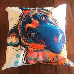 Redland Art GSD Throw Pillow Cover w/ Pillow